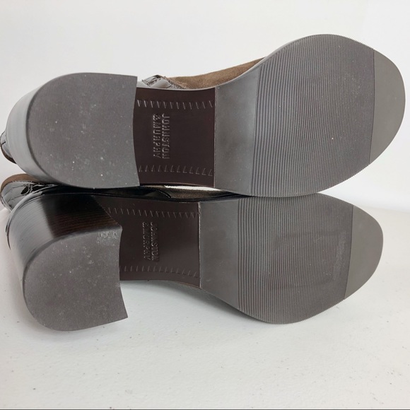 Johnston & Murphy Brown Patent Leather Size 9M - Picture 8 of 8